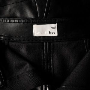 Leather mini skirt 🖤